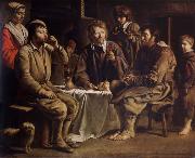 Louis Le Nain Farmer meal oil painting reproduction